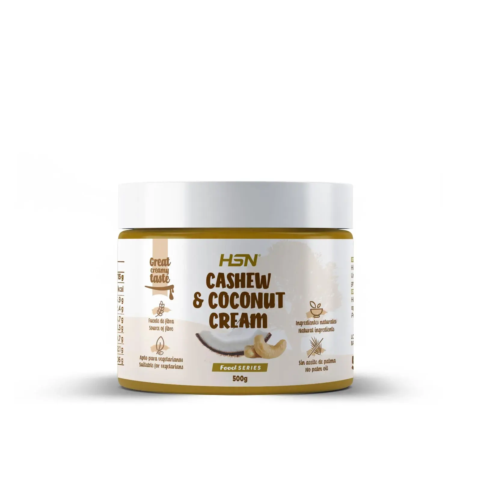 CRÈME DE CAJOU ET NOIX DE COCO - 500g
