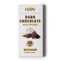 TABLETTE DE CHOCOLAT NOIR ET NOIX DE COCO SANS SUCRE AJOUTÉ
