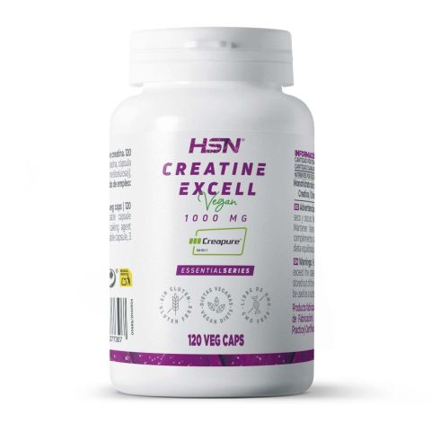 CRÉATINE EXCELL 1000mg (100% Creapure®) 120 veg caps