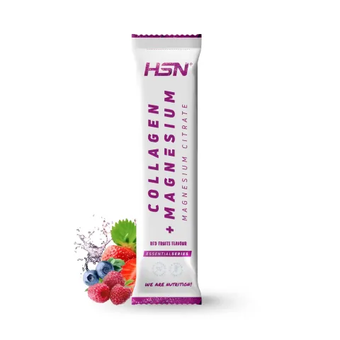 MONODOSE STICK COLLAG&Egrave;NE HYDROLYS&Eacute; + MAGN&Eacute;SIUM 2.0 EN POUDRE 10g FRUITS ROUGES