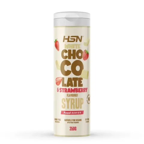SIROP CHOCOLAT BLANC ET FRAISE &ndash; 350 g