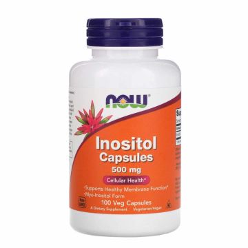 INOSITOL 500mg - 100 veg caps INOSITOL 500mg - 100 veg caps