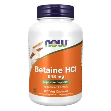BETAINE HCL 648mg - 120 veg caps BETAINE HCL 648mg - 120 veg caps