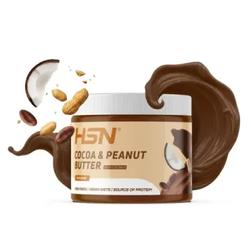 CRÈME À TARTINER DE CACAO ET ARACHIDE À LA NOIX DE COCO