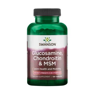 GLUCOSAMINE, CHONDROÏTINE ET MSM 250/200/150mg