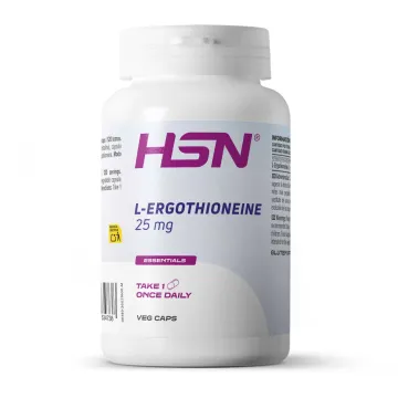 Mega ergothionéine (25 mg L-ergothionéine)