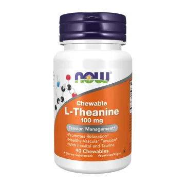 L-THÉANINE 100mg - 90 comprimés à croquer L-THÉANINE 100mg - 90 comprimés à croquer
