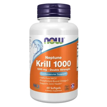 HUILE DE KRILL NEPTUNE 1000mg - 60 perles HUILE DE KRILL NEPTUNE 1000mg - 60 perles