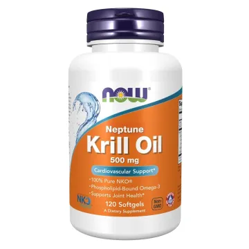 HUILE DE KRILL NEPTUNE 500mg - 120 perles HUILE DE KRILL NEPTUNE 500mg - 120 perles