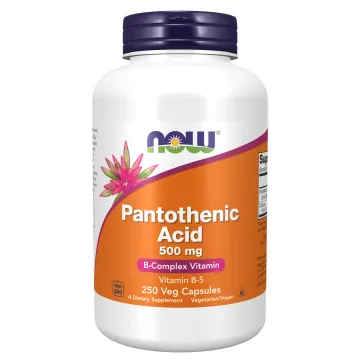 ACIDE PANTOTHÉNIQUE (VITAMINE B5) 500mg ACIDE PANTOTHÉNIQUE (VITAMINE B5) 500mg