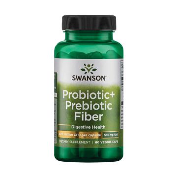 PROBIOTIC + PREBIOTIC FIBER 500 MILLION CFU PROBIOTIC + PREBIOTIC FIBER 500 MILLION CFU