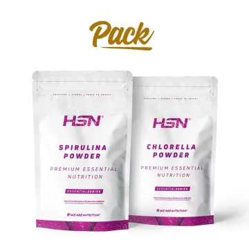 PACK ALGUES SUPRÊME : CHLORELLA + SPIRULINE PACK ALGUES SUPRÊME : CHLORELLA + SPIRULINE