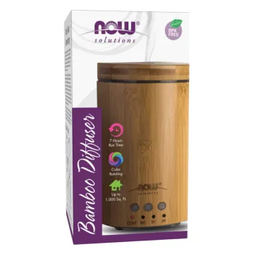 DIFFUSEUR ULTRASONIQUE EN BAMBOU POUR LES HUILES ESSENTIELLES DIFFUSEUR ULTRASONIQUE EN BAMBOU POUR LES HUILES ESSENTIELLES