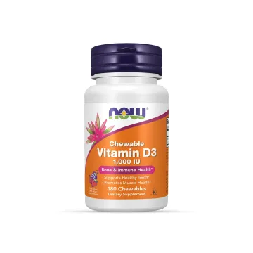 VITAMINE D3 1000IU - 180 comprimés à croquer