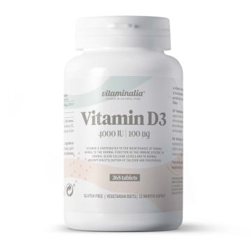 VITAMINE D3 4000UI - 365 comps
