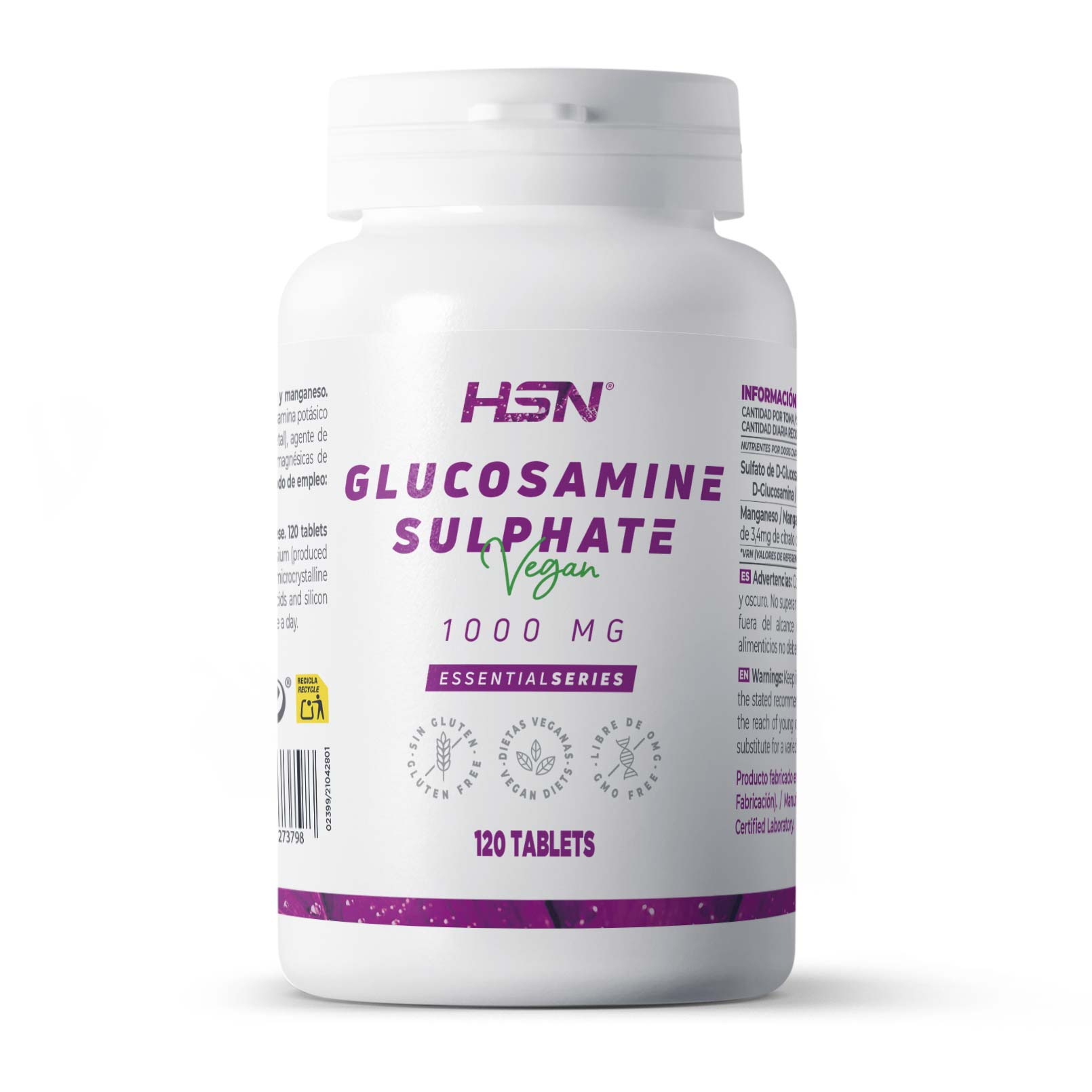 SULFATE DE GLUCOSAMINE 1000mg - 120 comp