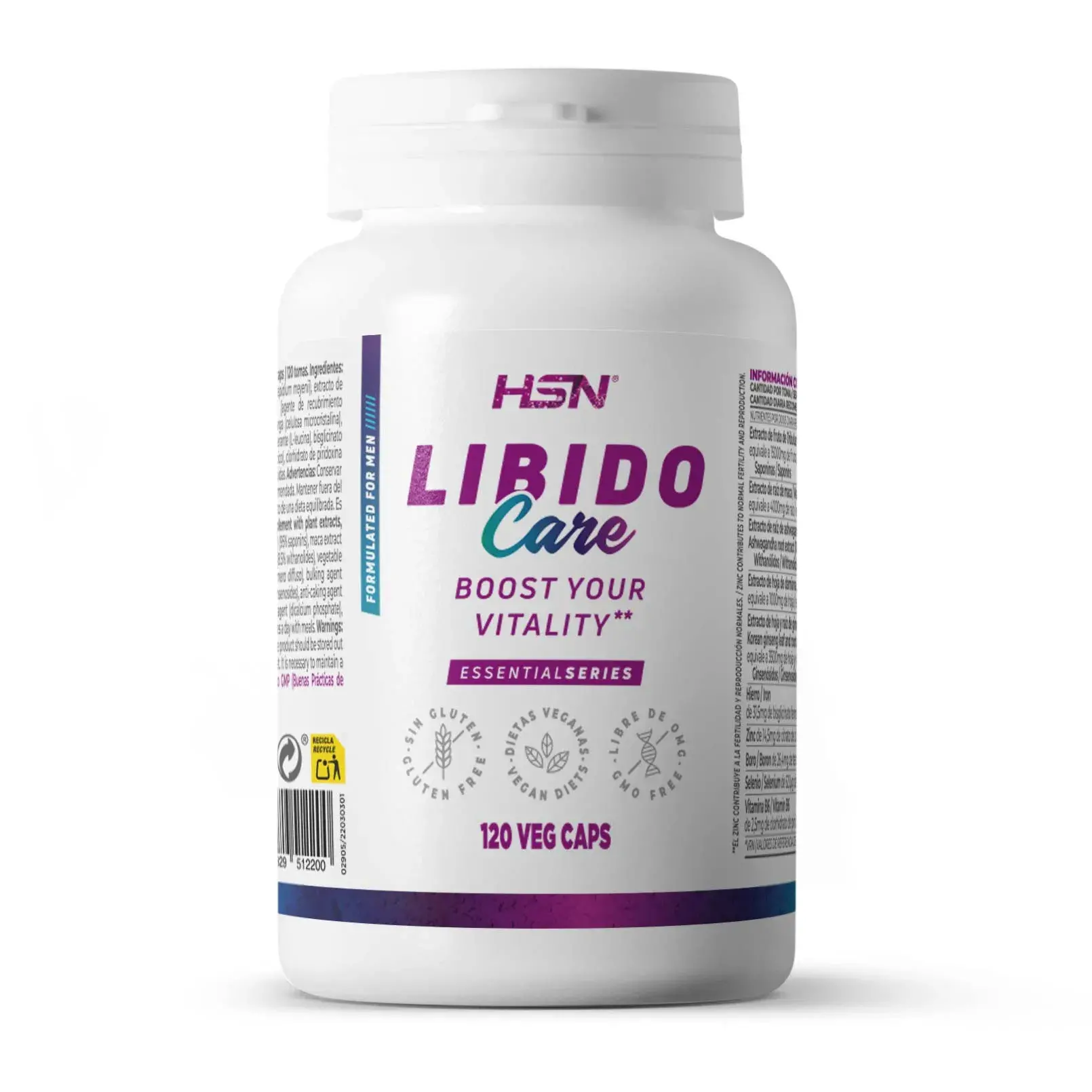 LIBIDO CARE SPÉCIAL HOMME - 120 veg caps