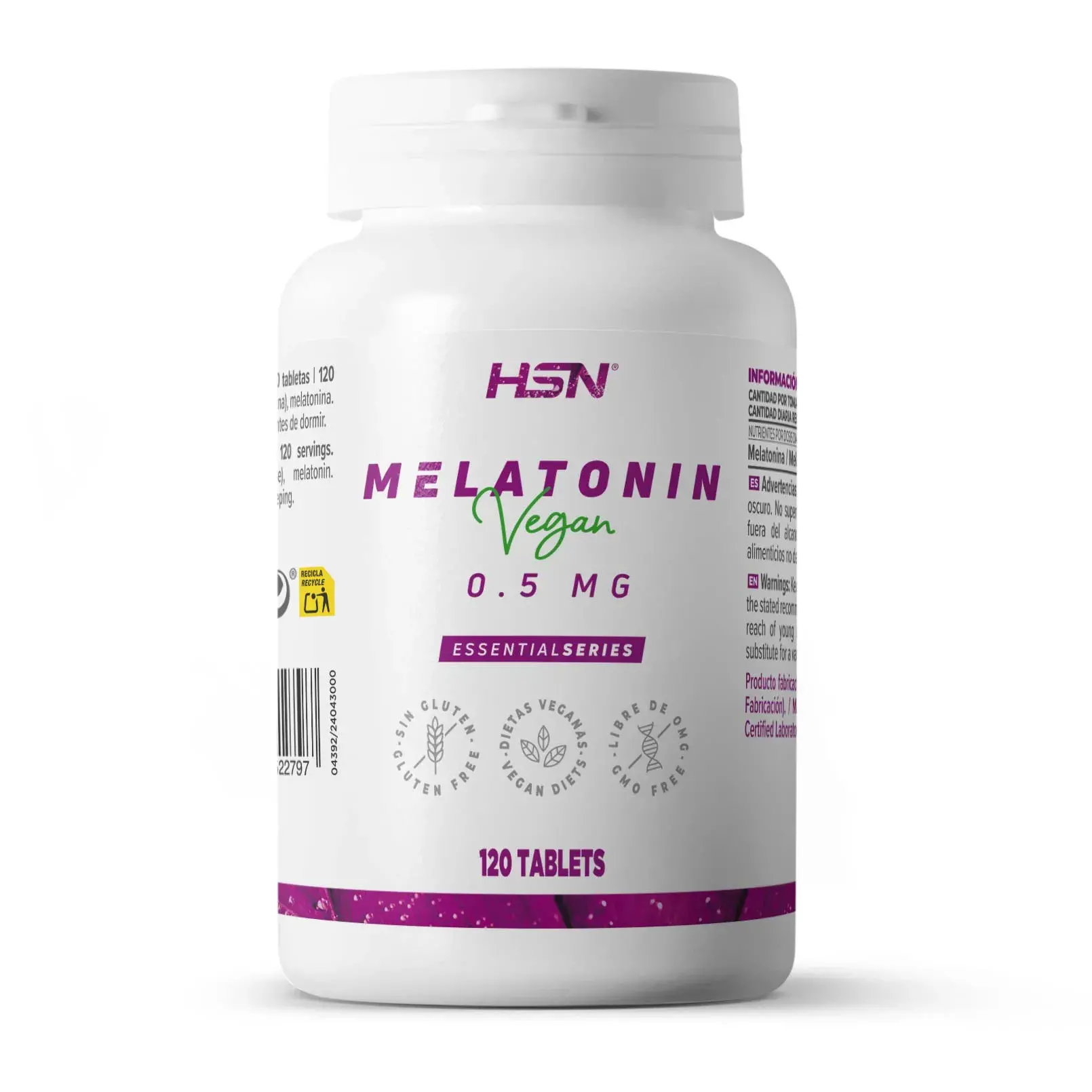 MELATONINE 0,5mg - 120 tabs