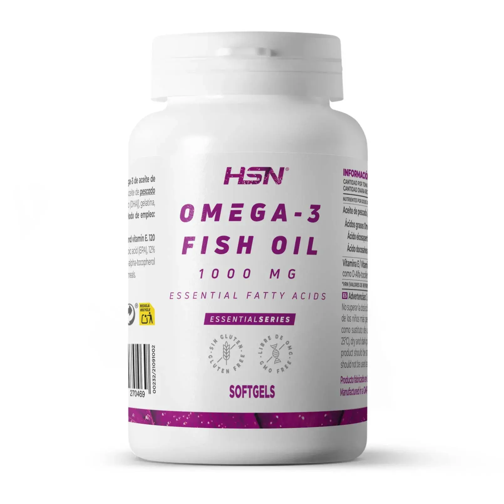 OMEGA-3 HUILE DE POISSON 1000mg