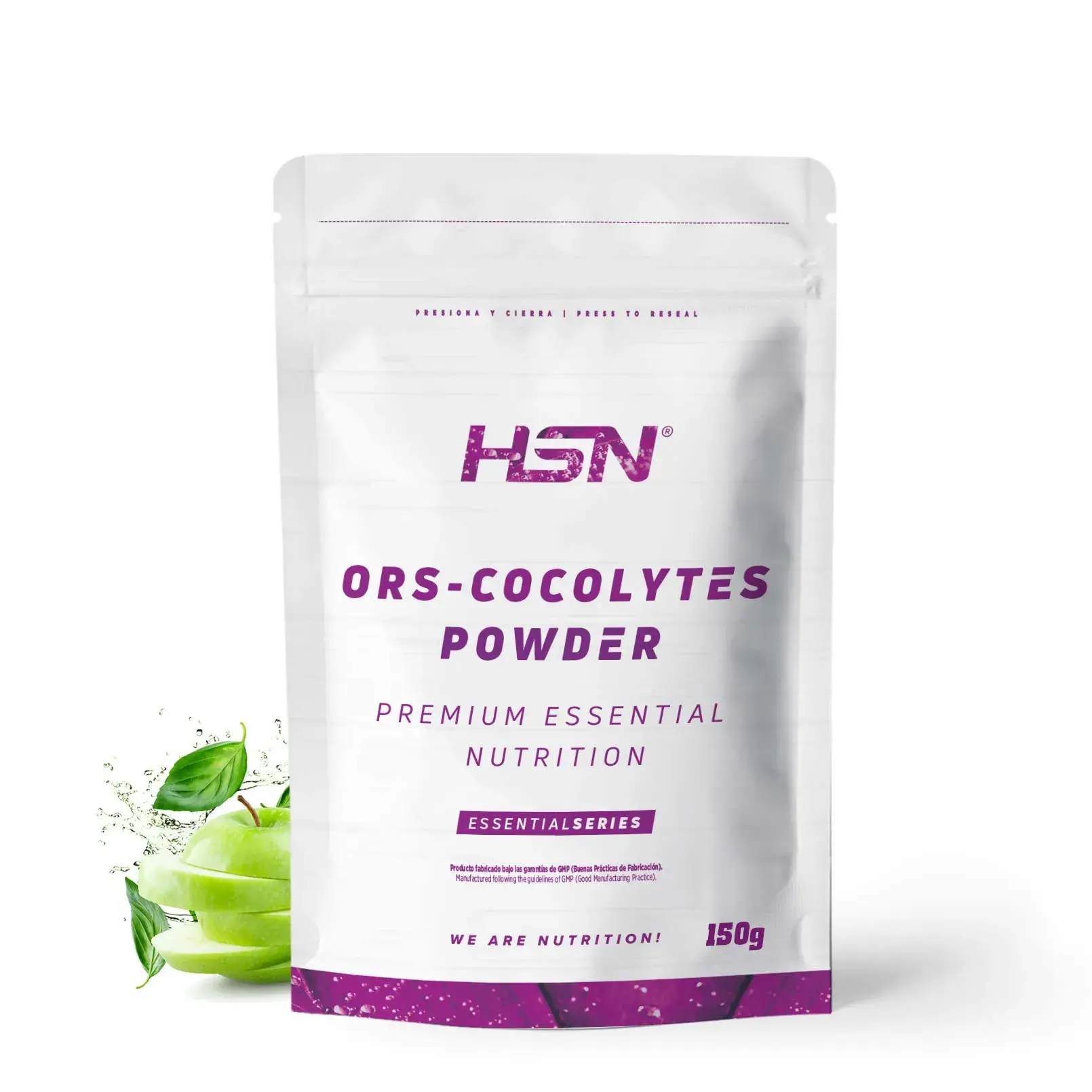 ORS COCOLYTES (EAU DE NOIX DE COCO + ELECTROLYTES) EN POUDRE 150g POMME