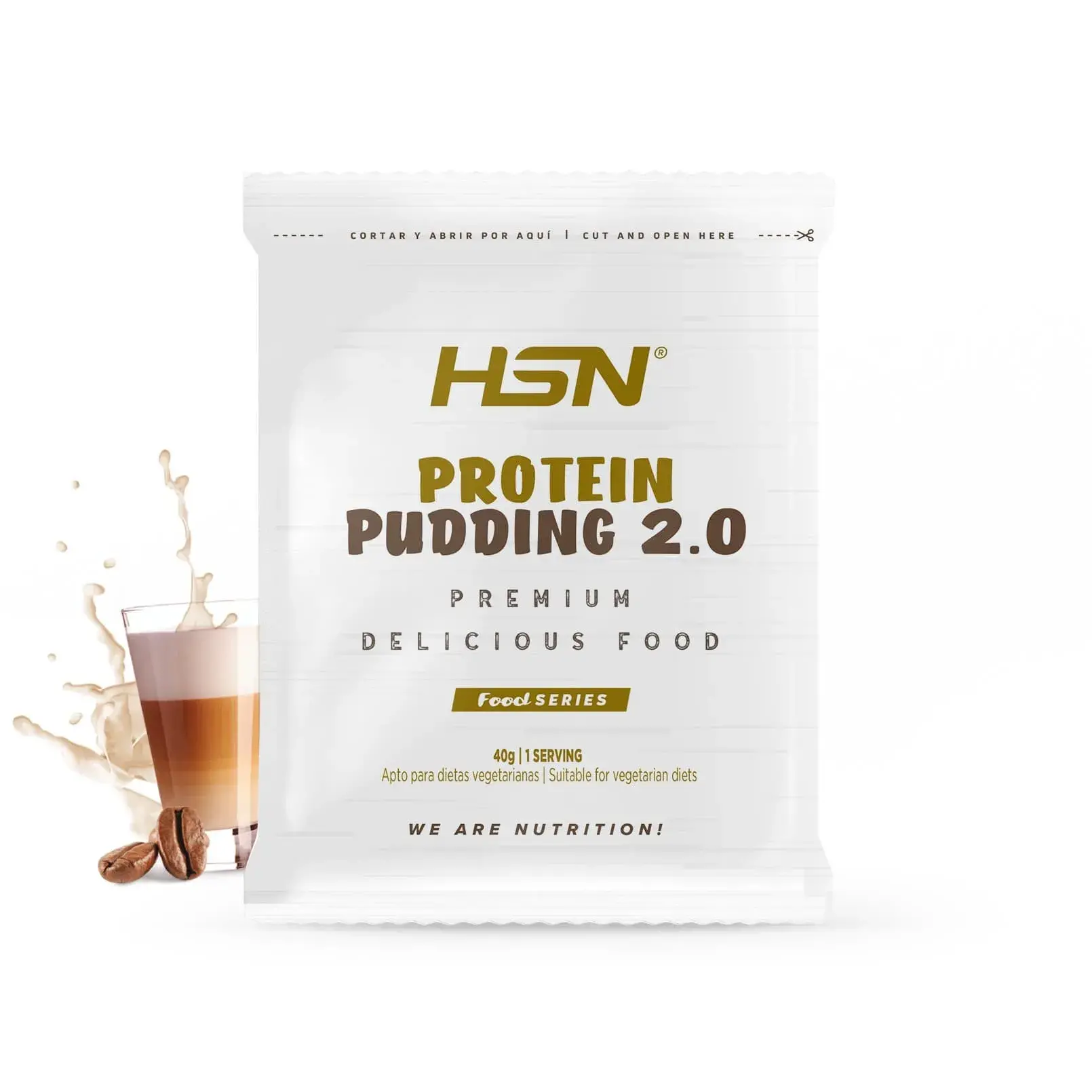 MONODOSE PUDDING PROTÉINÉ 2.0 40g CAFÉ AU LAIT