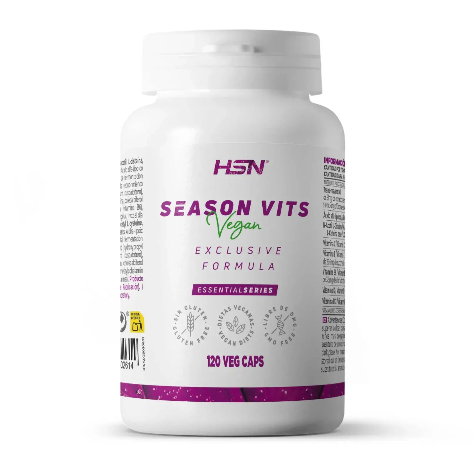 VITAMINES CHANGEMENT SAISONNIER - 120 veg caps