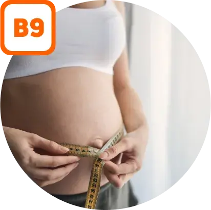 L'acide folique ou la vitamine B9 renforcent les tissus maternels