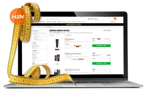 Acheter des crèmes réductrices chez HSN.