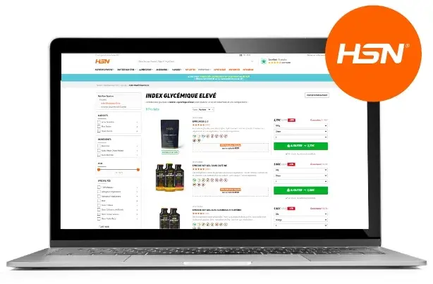 Acheter des produits &agrave; IG &eacute;lev&eacute;