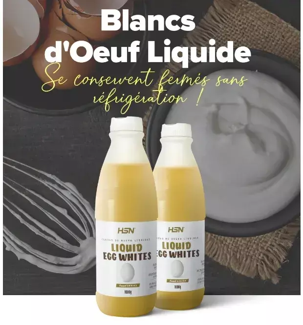Blancs d'&oelig;ufs liquides de HSN