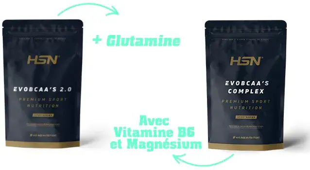 Glutamine BCAA chez HSN