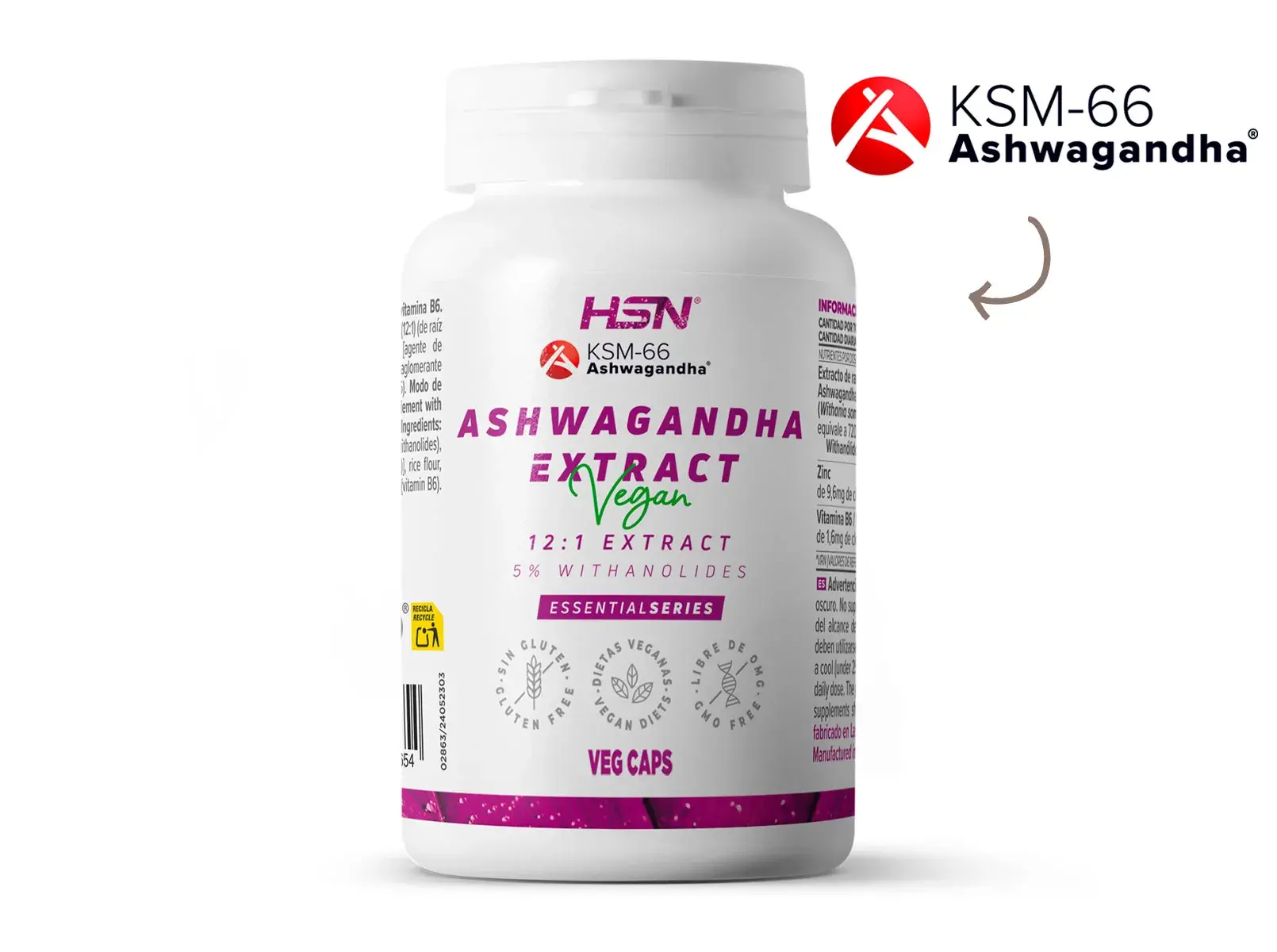 Extrait d&rsquo;ashwagandha KSM-66