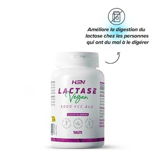 Effets de la lactase de HSN