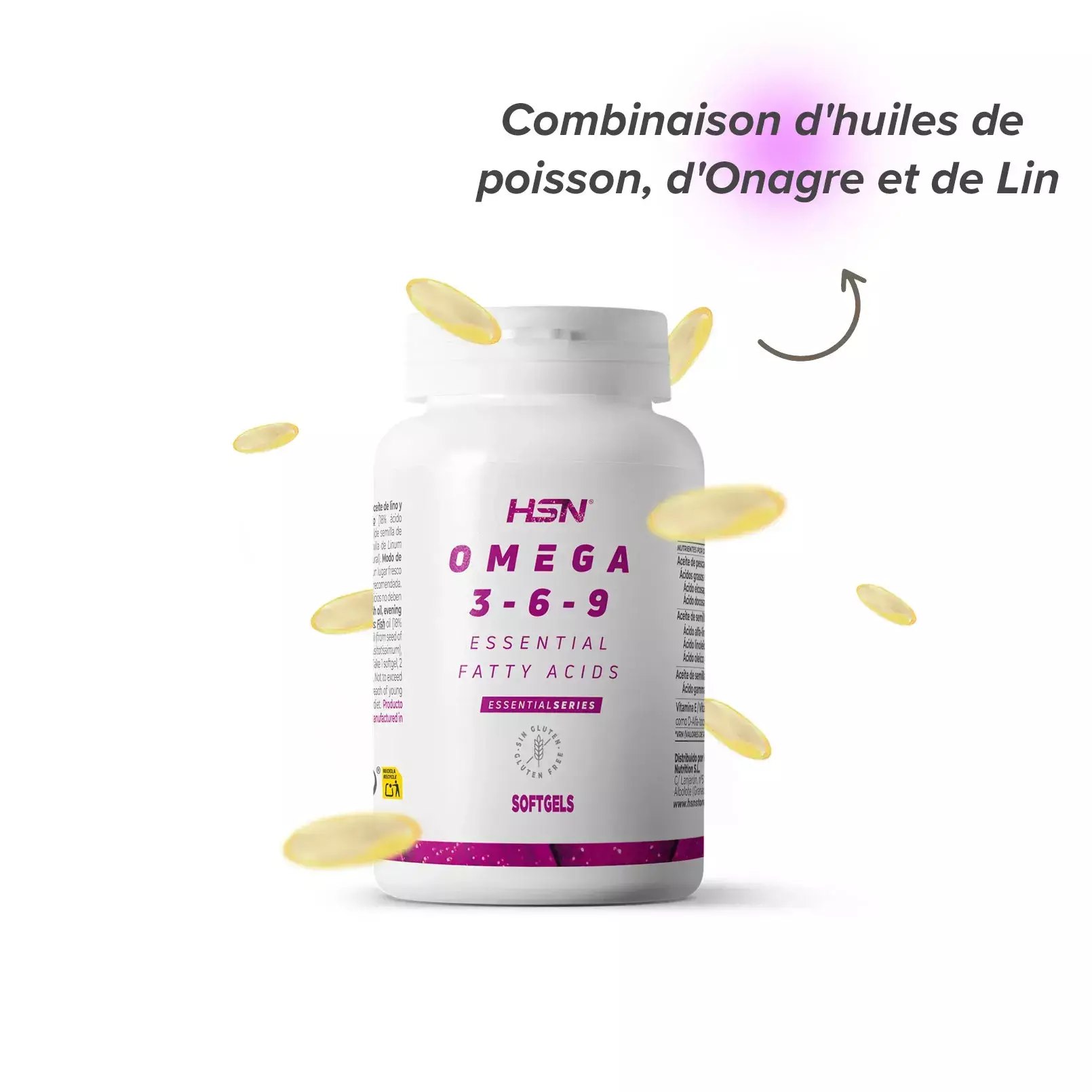 Caract&eacute;ristiques des om&eacute;ga 3-6-9