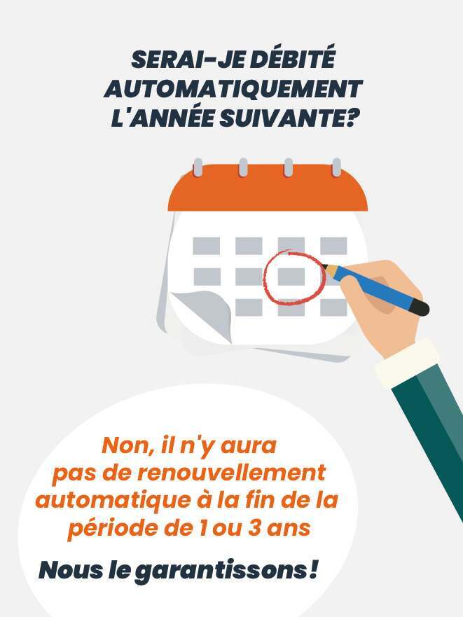 Renouvellement automatique du plan d'épargne HSN