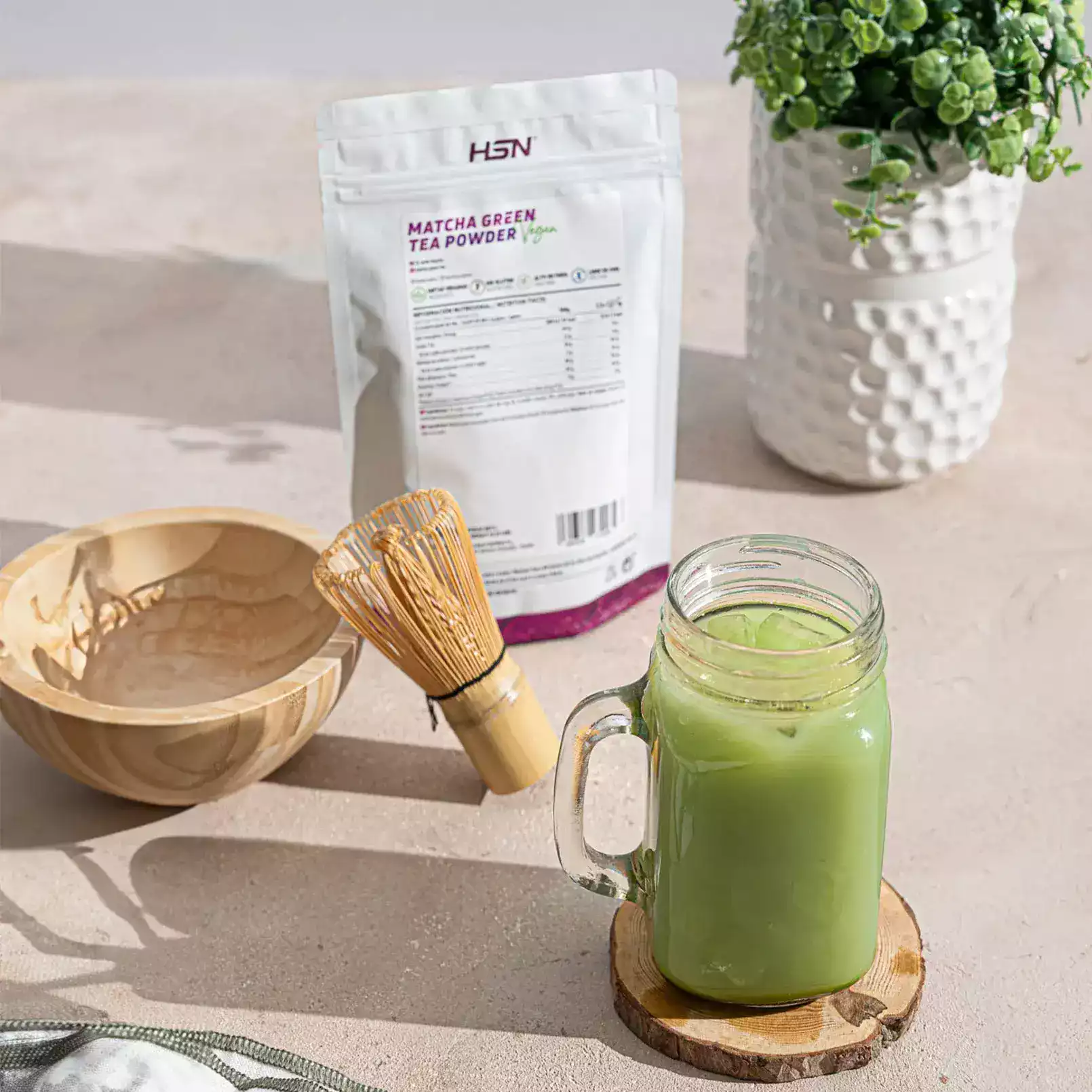 Thé vert matcha en poudre sans additifs Thé vert matcha en poudre sans additifs